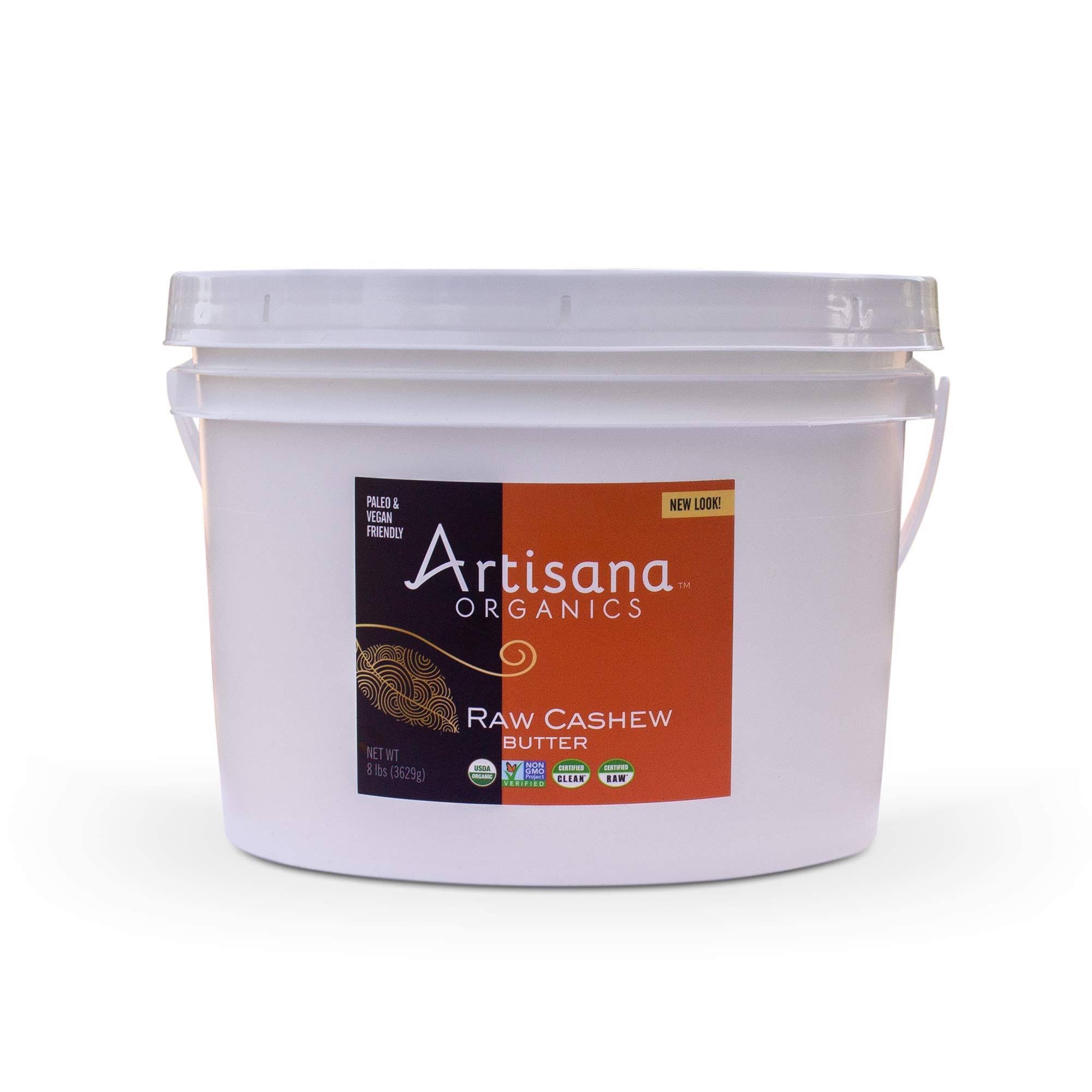 Artisana Organic Raw Cashew Butter, 8 Pound