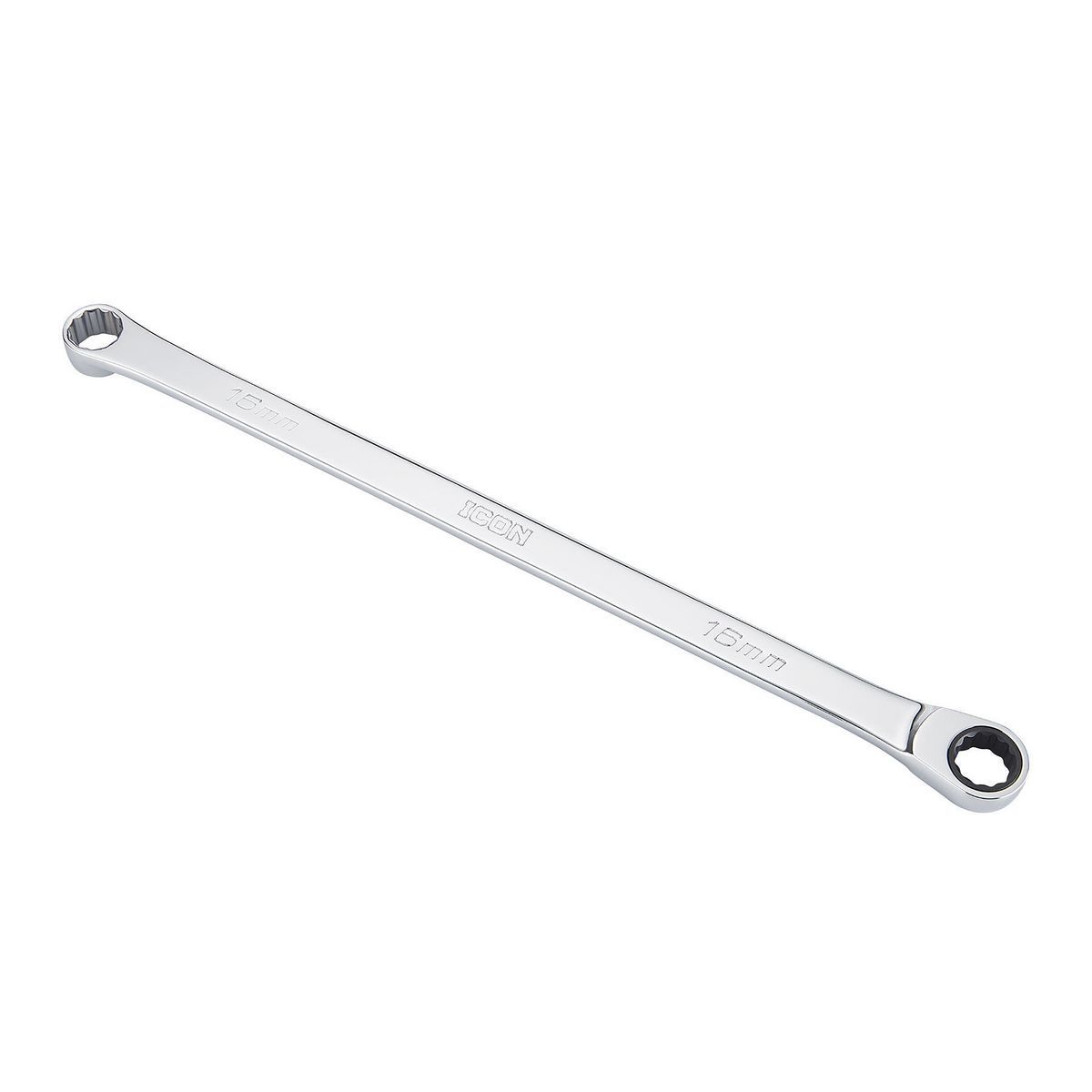 ICON Extra Long Professional Metric Double Box Ratcheting Wrench, 10 Piece