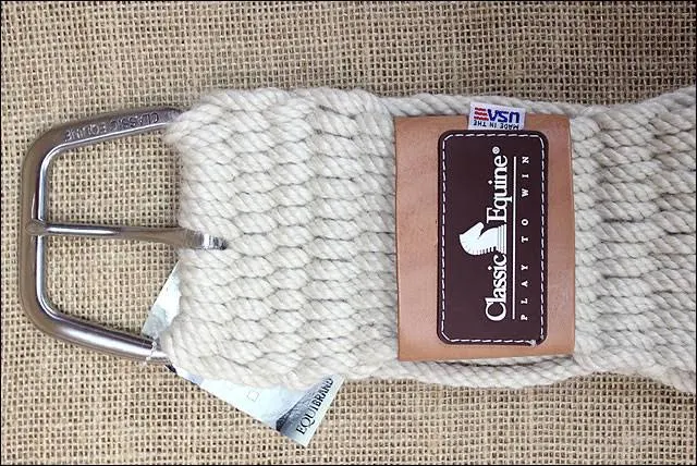Classic Equine Blended Mohair Roper Cinch