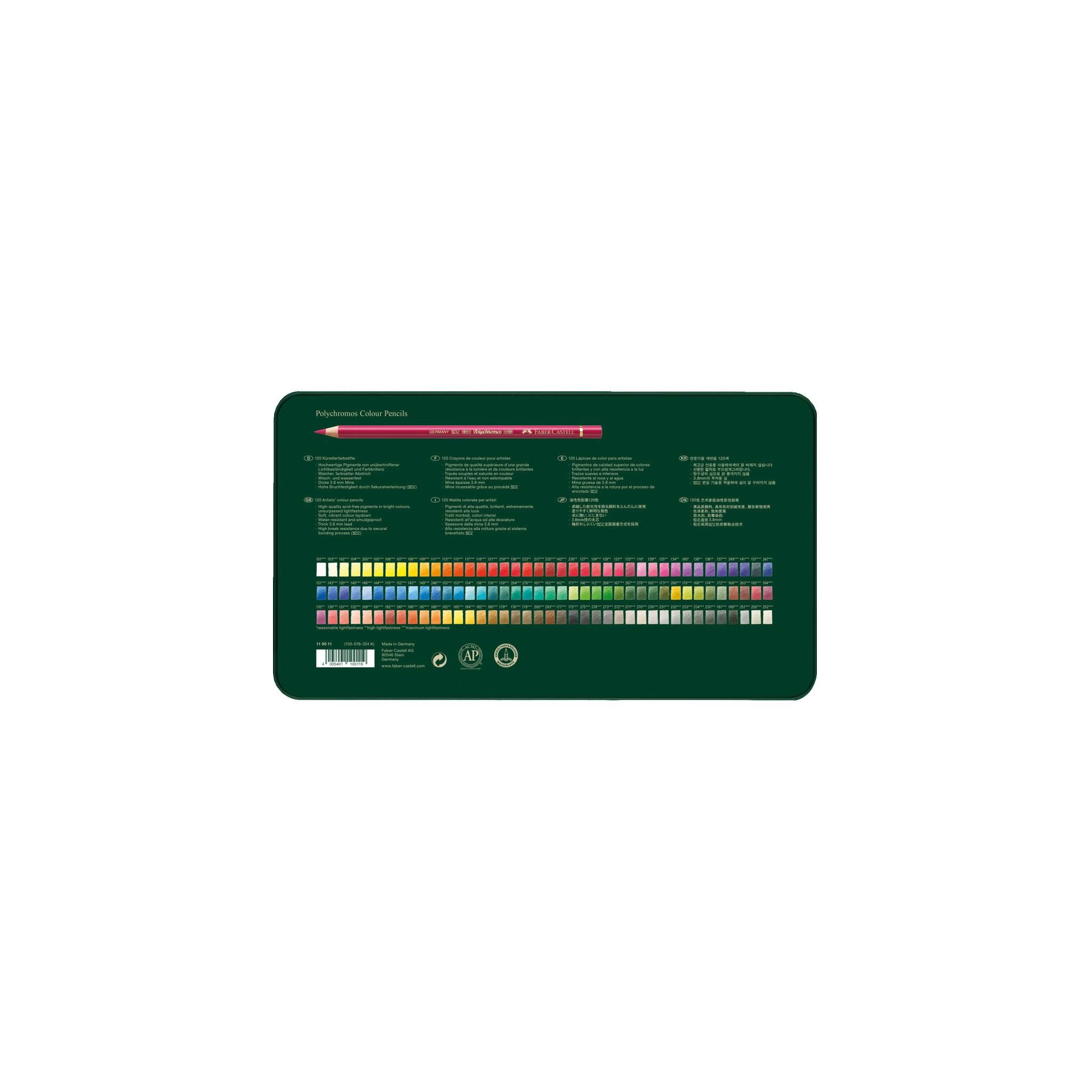 Faber-Castell Polychromos Colored Pencil Set of 120