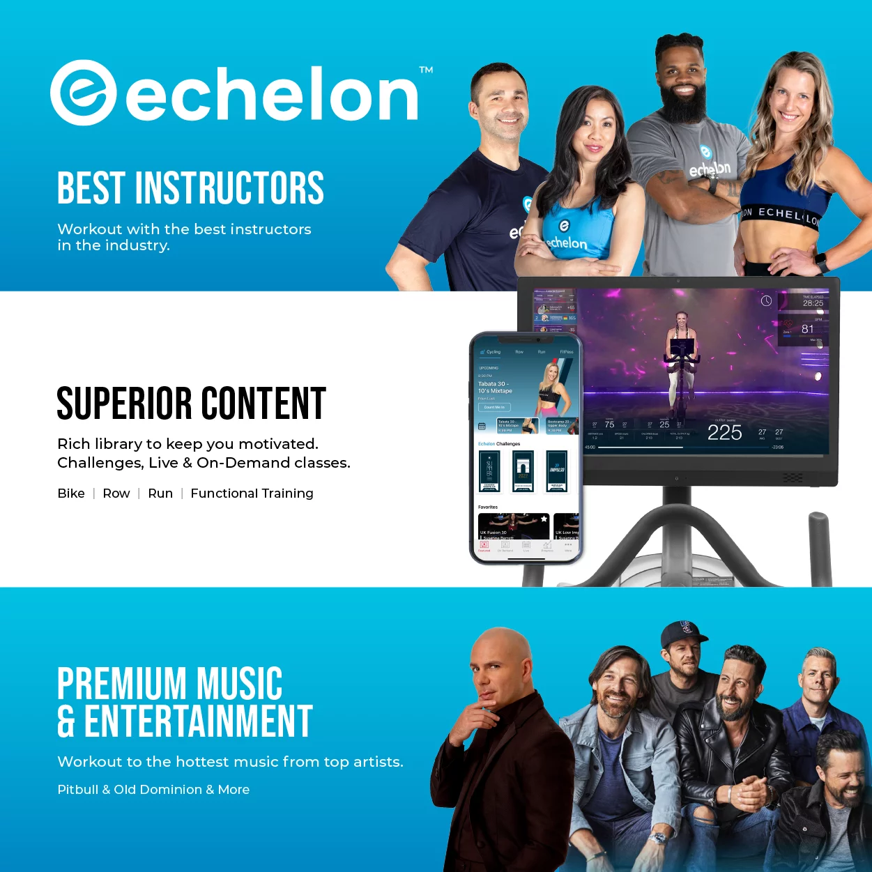 Echelon Home Gym Smart Rowing Machine with Magnetic Resistance + 30-day Free App Trial