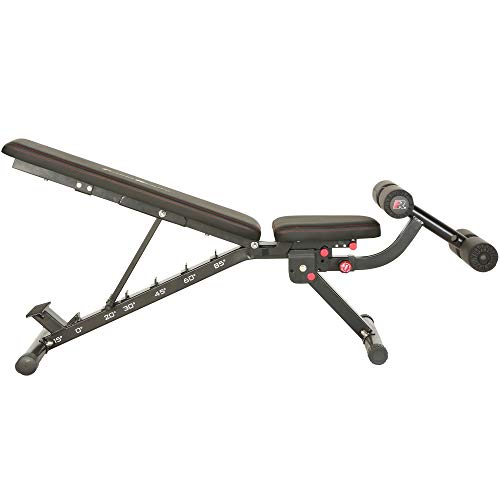 Fitness Reality 2000 Super Max XL - Adjustable Weight Bench - Bench Press and Workout Bench for Incline Decline Strength Training