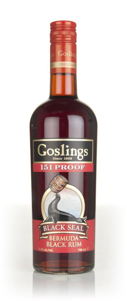 Goslings Black Seal 151 Rum Blended Modernist Rum - Megean