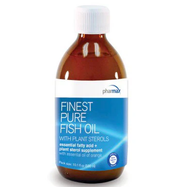Pharmax Finest Pure Fish Oil with Plant Sterols/Orange 300ml - Kansas Nuitrition - HNZSDS