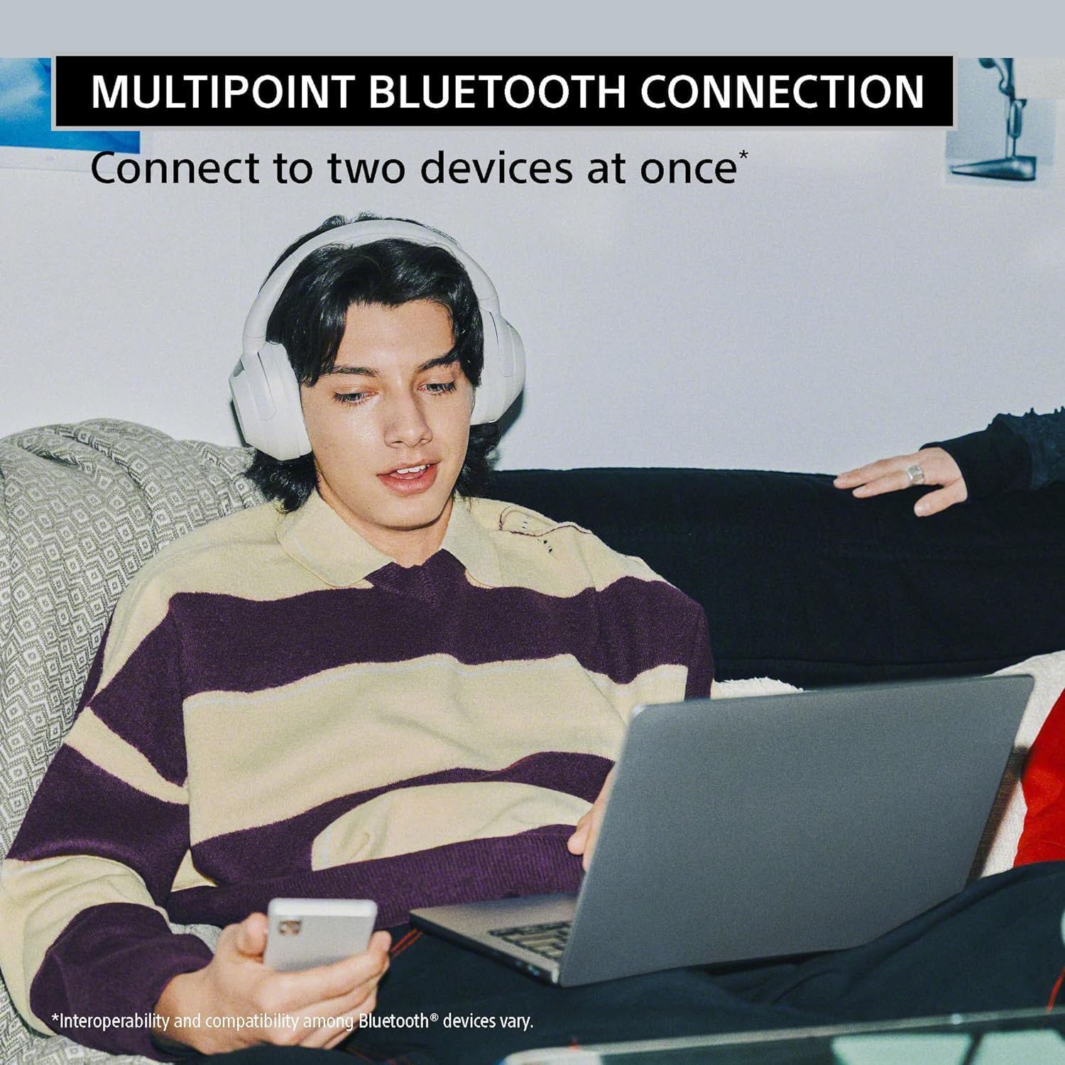 Sony ULT WEAR Noise Canceling Wireless Headphones with Alexa Built-in, Massive Bass Comfortable Design