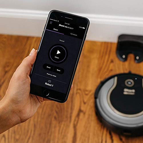 Shark AV2501AE AI Robot Vacuum with XL HEPA Self-Empty Base, Bagless, 60-Day Capacity, LIDAR Navigation, Perfect for Pet Hair, Compatible with Alexa