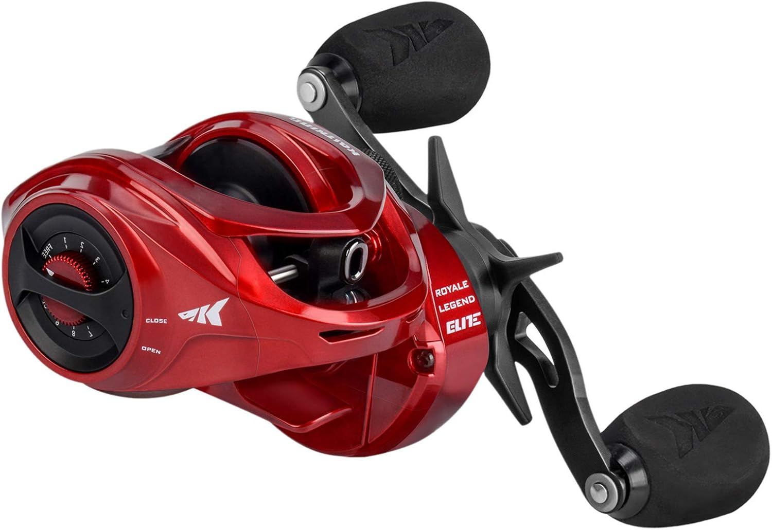 KastKing Royale Legend Baitcasting Reels - Elite Series Fishing Reel, Palm Perfect Compact Design, Ergo-Twist Opening, Swing Wing Side Cover