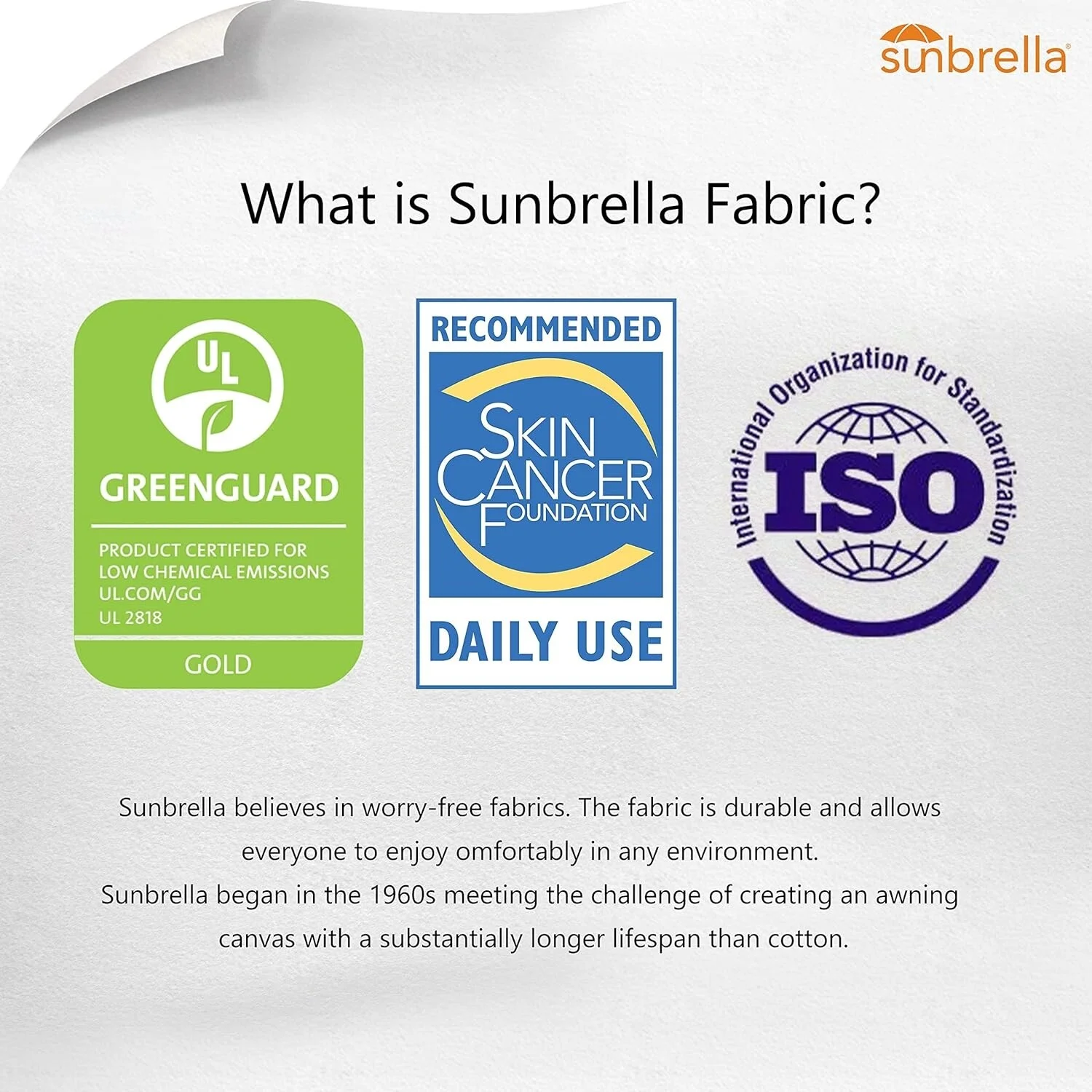 PURPLE LEAF 10ft Square Sunbrella Patio Cantilever Umbrella Grey/Wood Pattern - Radiant Selections