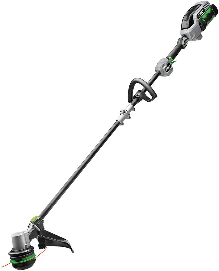 EGO Power+ ST1521S 15-Inch String Trimmer with POWERLOAD and Carbon Fiber Split Shaft 2.5Ah Battery and Charger Included