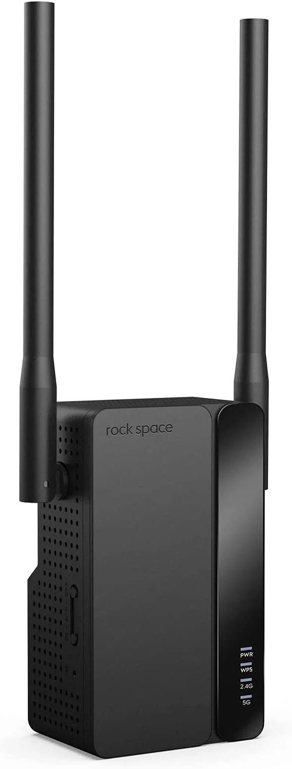 WiFi 6 Range Extender- WiFi Repeater Covers up to 1500 sq. ft and 35+ Devices, Doule WPS Button Internet Booster