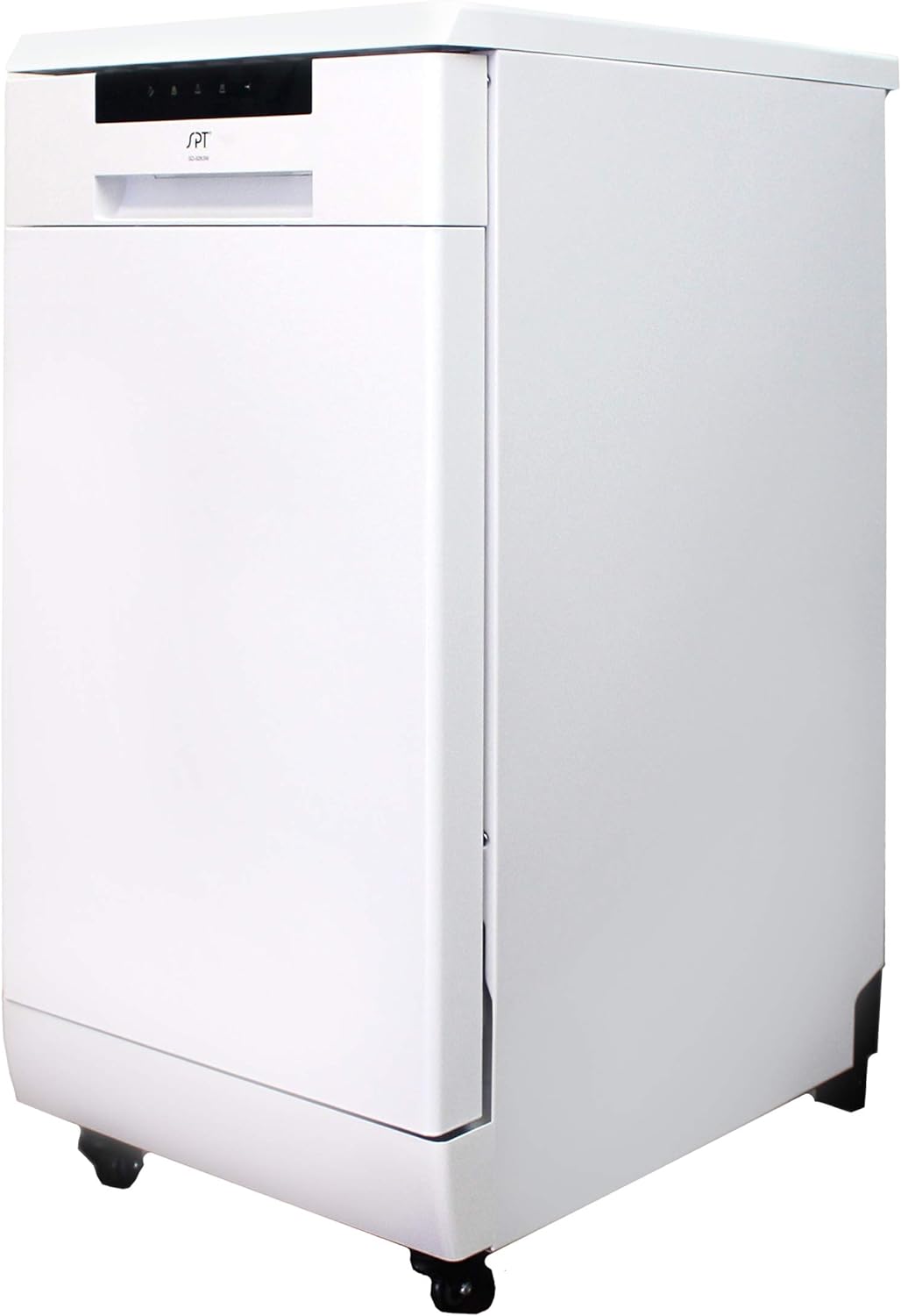 SPT SD-9263WA 18&Prime; Wide Portable Dishwasher with ENERGY STAR, 6 Wash Programs, 8 Place Settings and Stainless Steel Tub &ndash; White