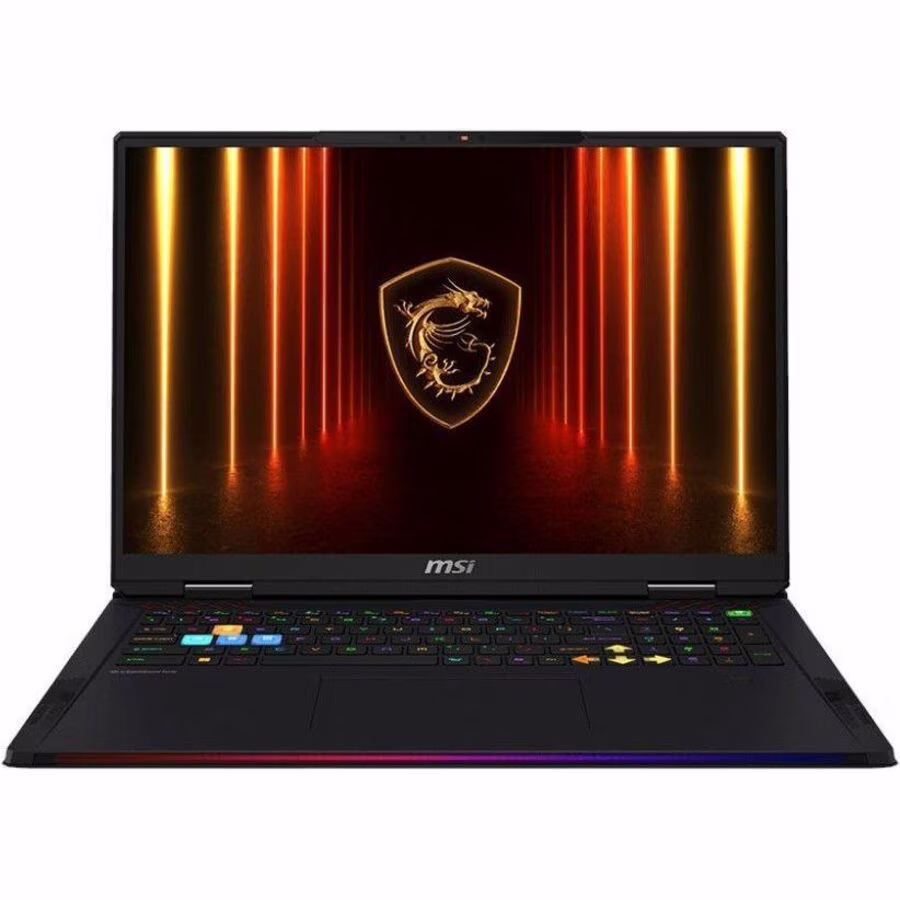 MSI Raider - 18" GeForce RTX 5090 Laptop GPU - AMD Ryzen 9 9955HX3D - 64GB DDR5 5600MHz Memory - 2 TB SSD - Wi-Fi 7 Windows 11 Pro