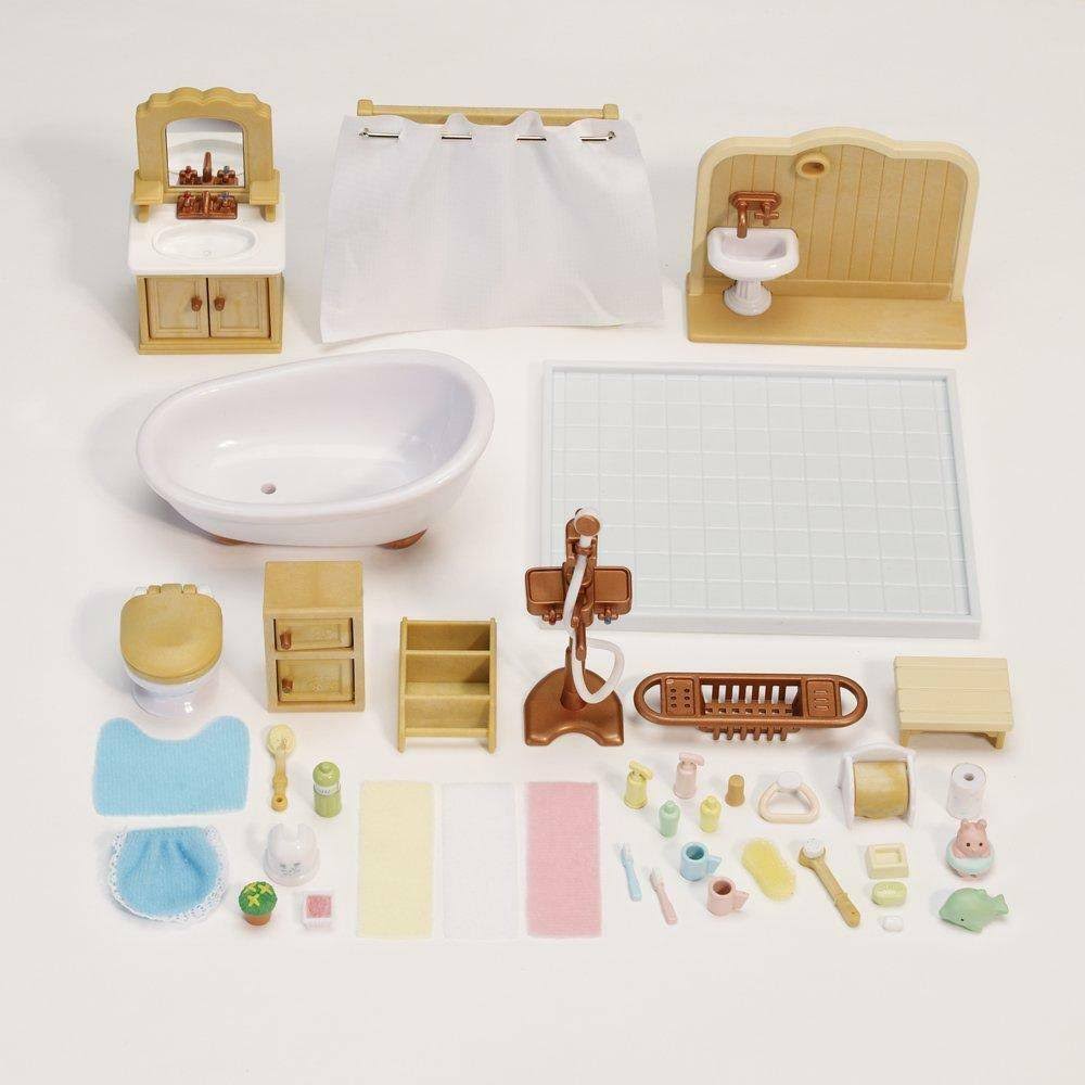 Calico Critters Deluxe Bathroom Set