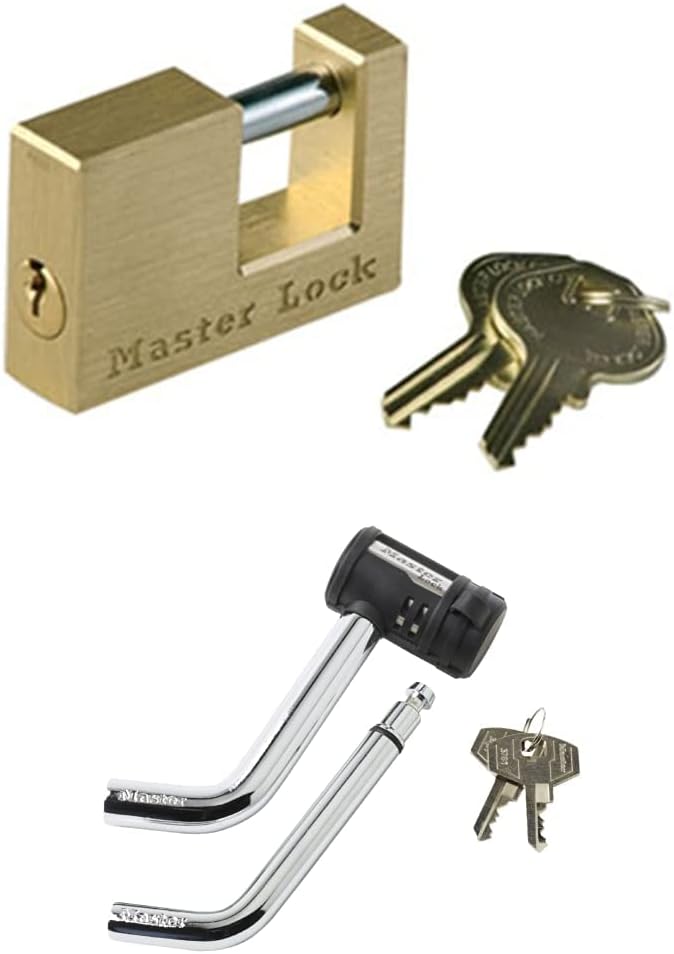 Master Lock 605DAT Shackle 15/16" Length x 7/16" Inner Width, 2" Body Width