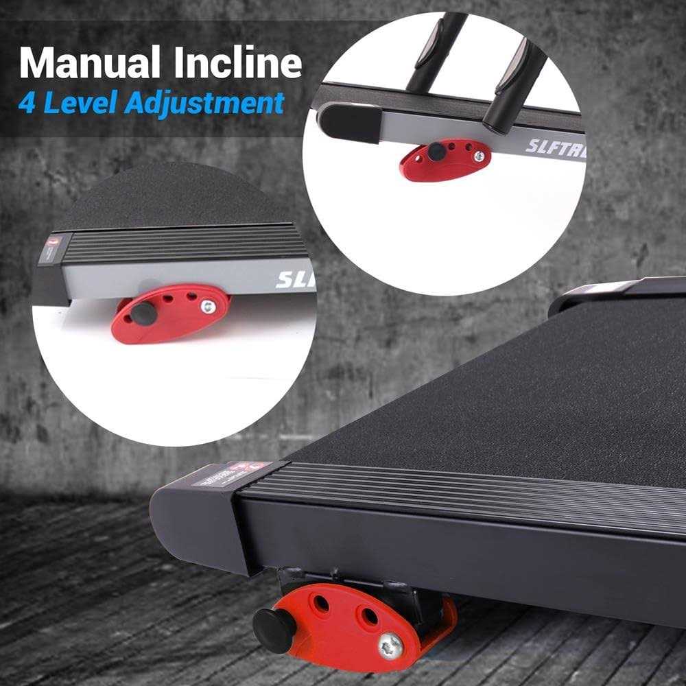 SereneLife Folding Treadmill Foldable Home Fitness Equipment with LCD for Walking &amp; Running - Sports Supplies Online Store