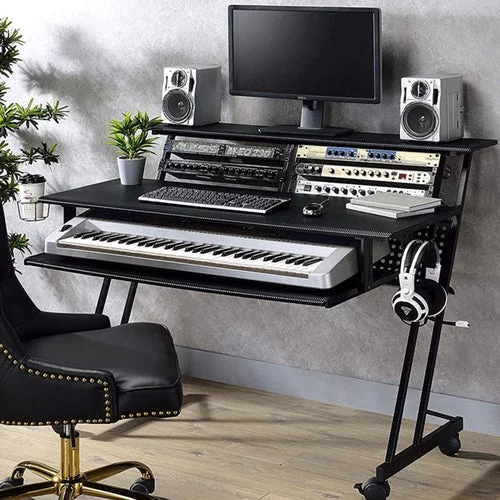 Music Studio Producer Recording Piano Desk Workstation Table - Radiant Selections