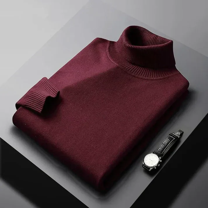 Lorenzo™ | Premium Cashmere Turtleneck Sweater