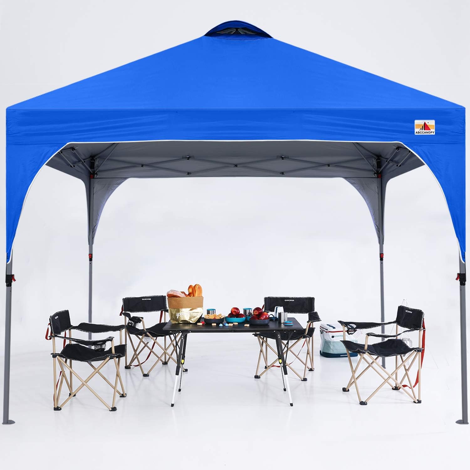 ABCCANOPY Outdoor Pop up Canopy Tent 10x10 Camping Sun Shelter-Series, White