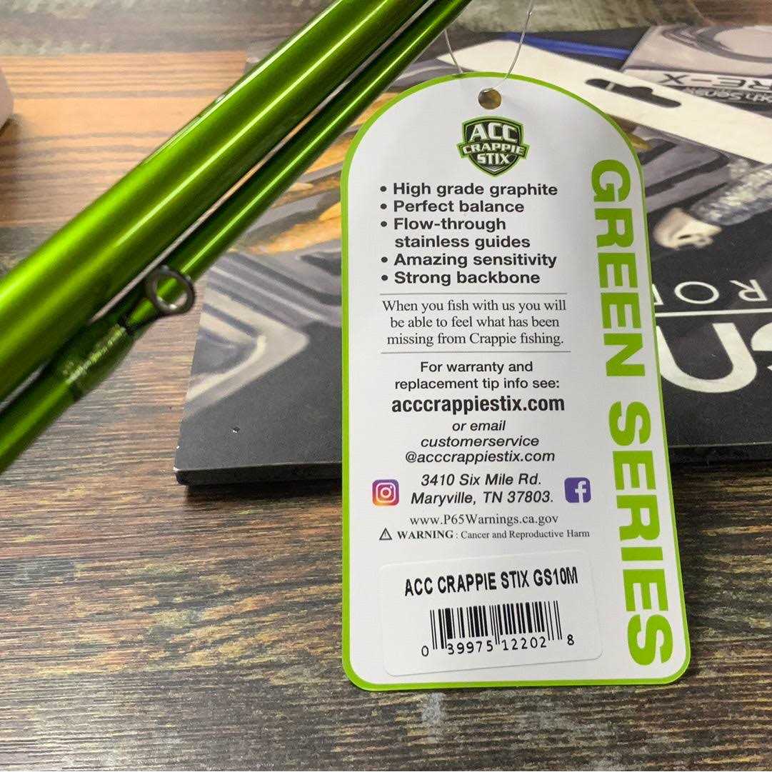 ACC Crappie Stix Green Series - Sports Supplies Online Store