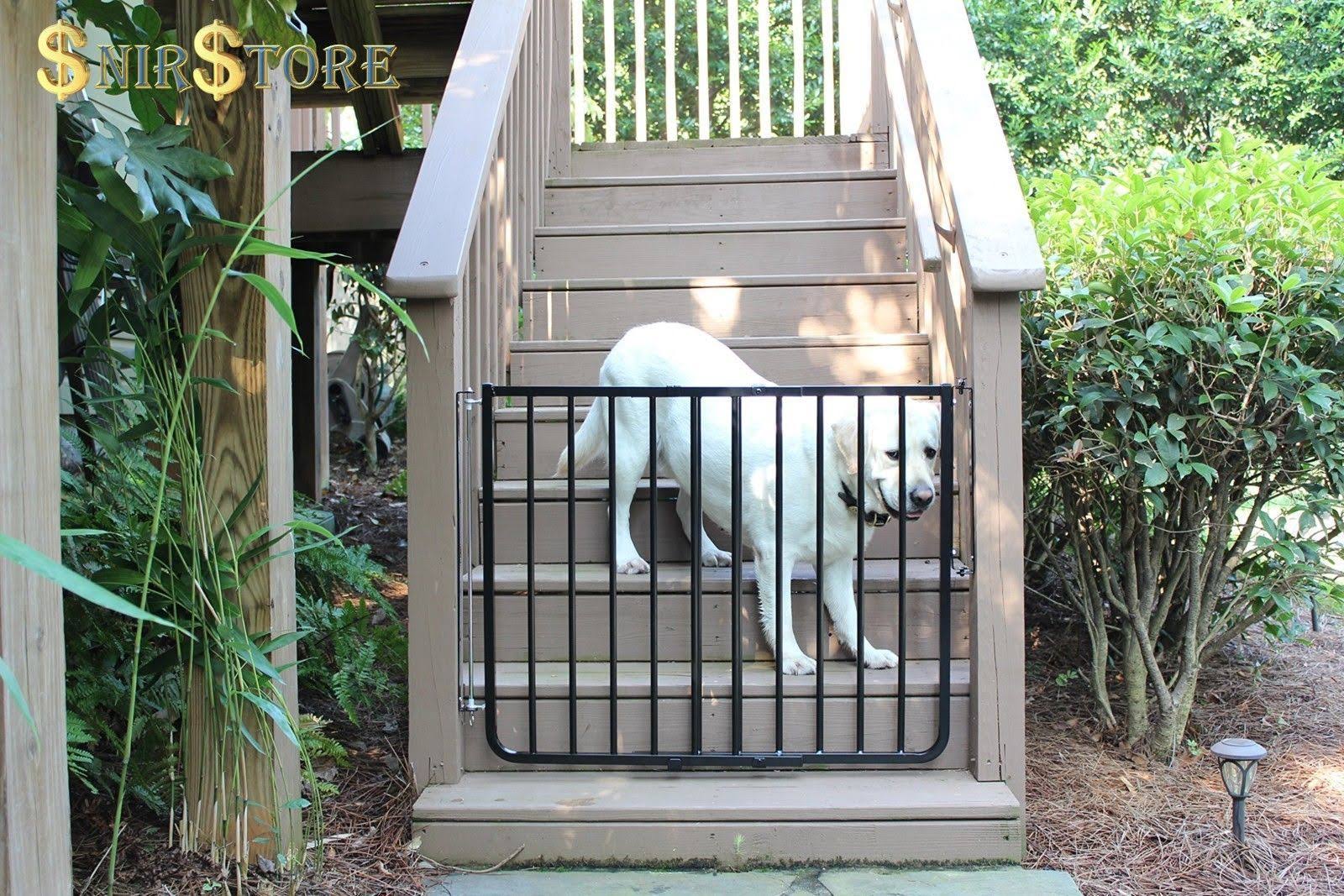 Cardinal Gates - Stairway Special Safety Gate, Black