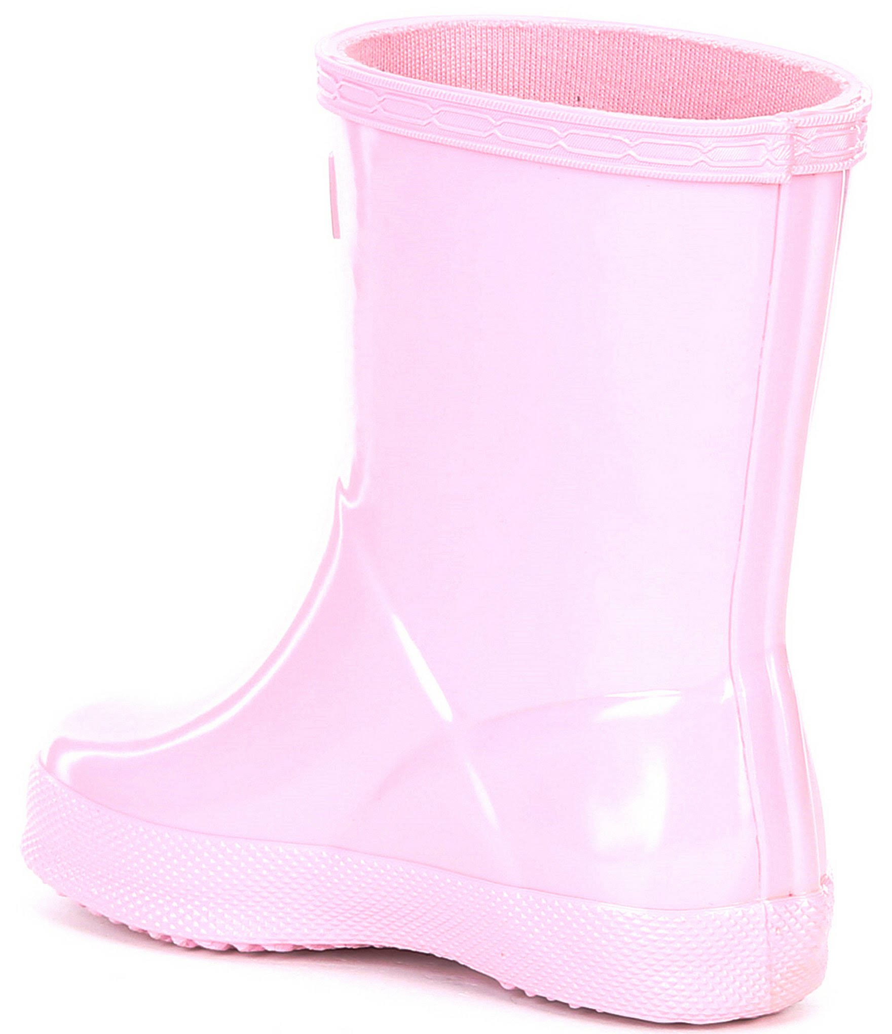 Hunter Original Kids First Classic Gloss Rain Boots - Military Red US 8