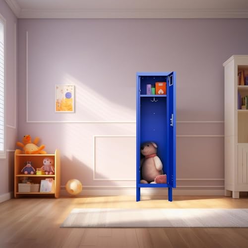 Metal Locker with 5 Doors,Lockers for Employees,66'' Steel Storage Locker for School,Gym, Office, Office,Garage