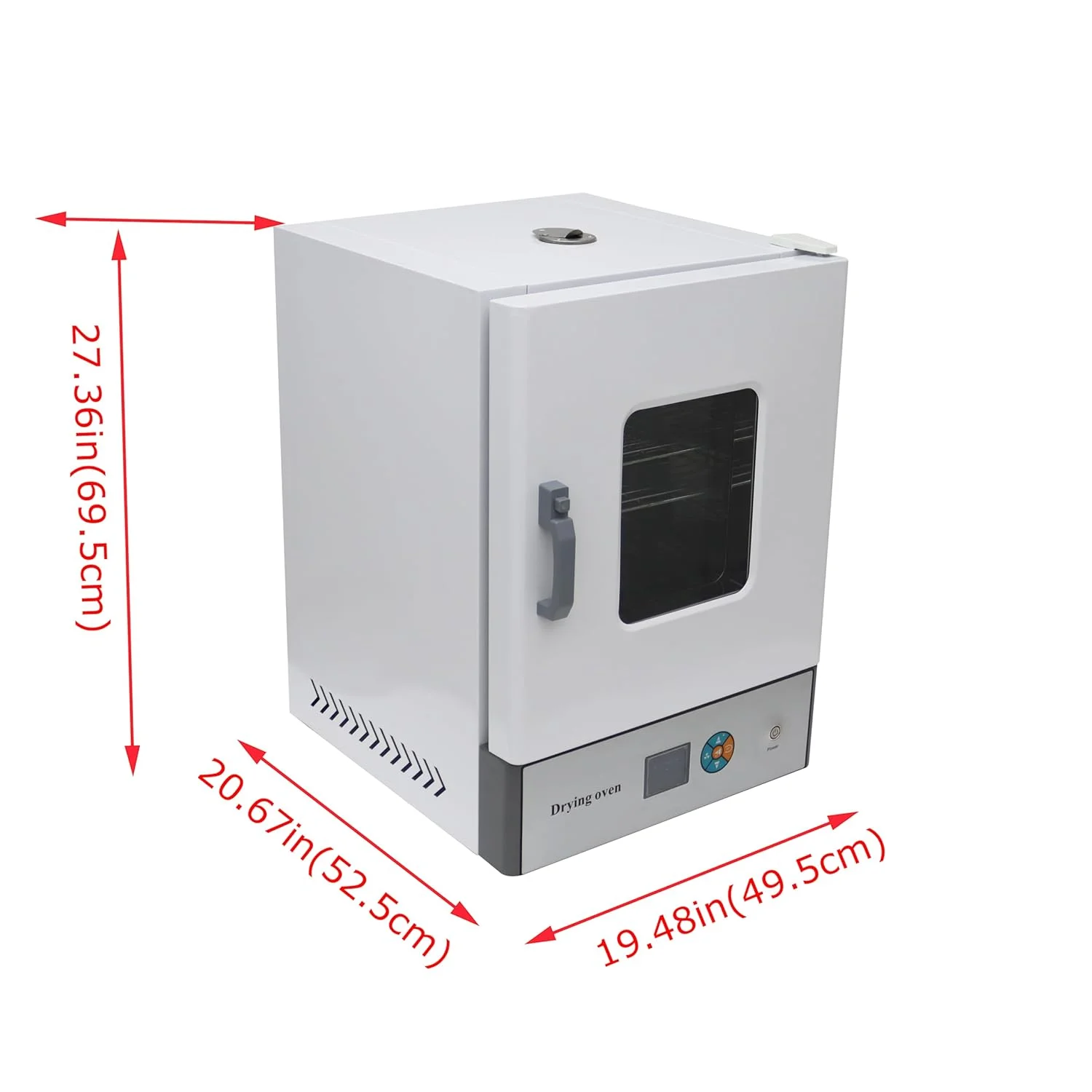 Electric Blast Drying Oven Digital Forced Air Convection Drying Oven Automatic Fan Speed Regulation