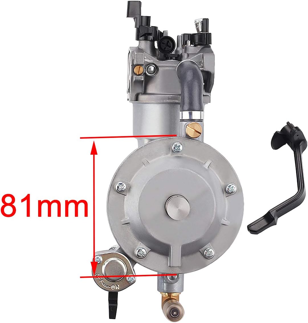 Hipa GX160 GX200 Dual Fuel Carburetor for HON-DA GX 160 GX 200 Gasoline/LPG Conversion Kit 2KW 2.8KW 170F Generator Water Pump