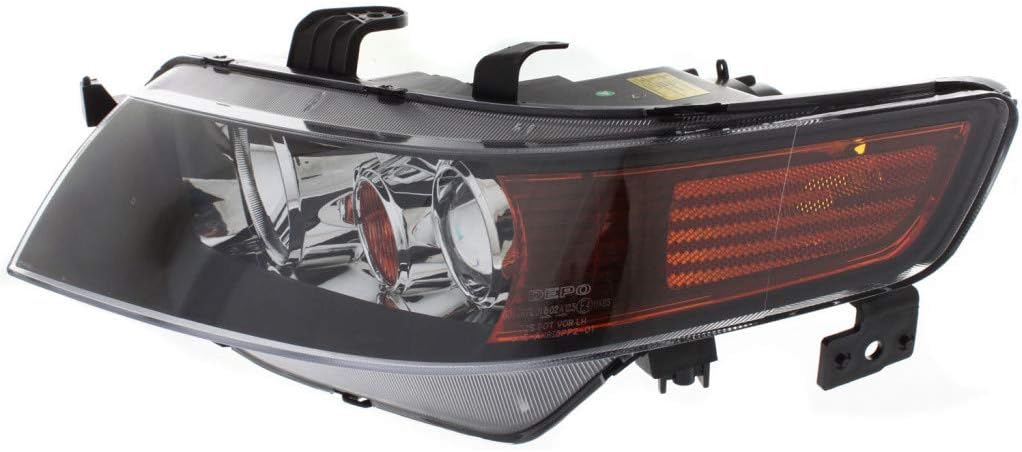 For 2004 2005 Acura TSX Pair Headlights Driver and Passenger Side Assembly Unit AC2518106 AC2519106 | 33151-SEC-A12 33101-SEC-A12