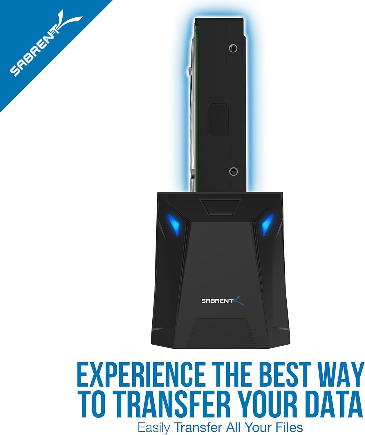 SABRENT USB 3.0 to SATA I/II/III Dual Bay External Hard Drive Docking Station for 2.5 or 3.5in HDD