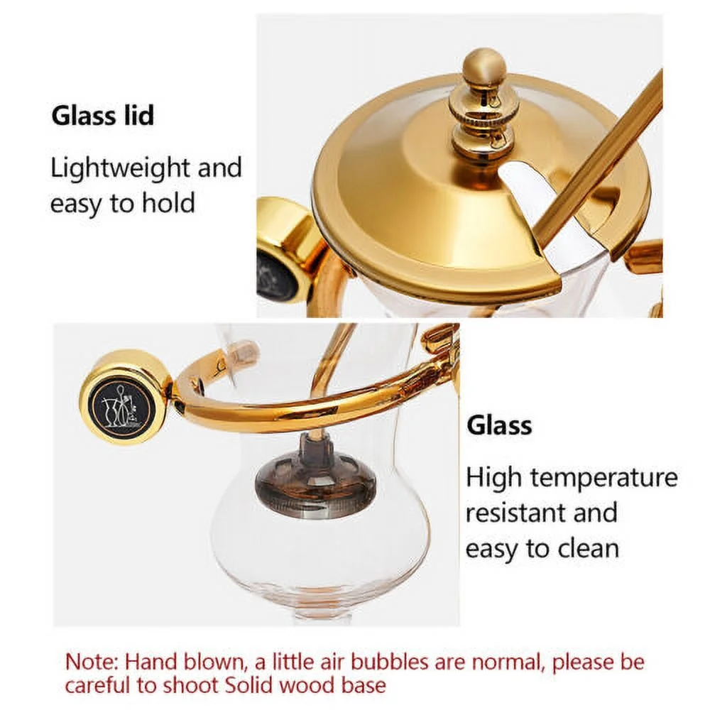 400ml Vintage Nispira Belgium Syphon Balance Coffee Maker Syphon Coffee Machine