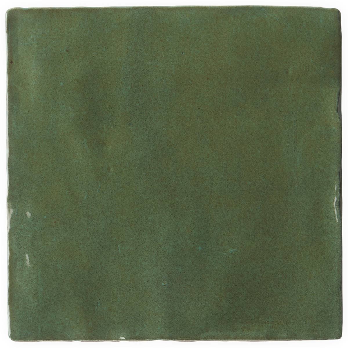 Ivy Hill Tile Kingston Green 4 in. x 4 in. Polished Ceramic Wall Tile (50 Pieces, 5.38 Sq. ft. / CASE)