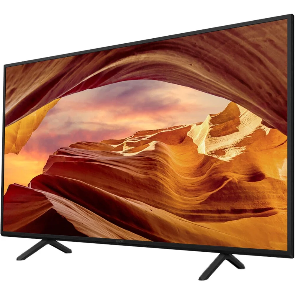 Sony X77L 55 Inch 4K HDR LED Smart TV with Google TV (2023) Bundle with Deco Gear 60W 2.0 CH Soundbar with Built-in Dual Subwoofers + 37"-100" TV