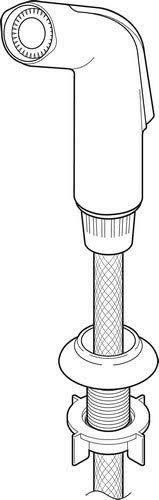 Delta RP39345PB Spray and Hose ASSEMBLY, Polished Brass