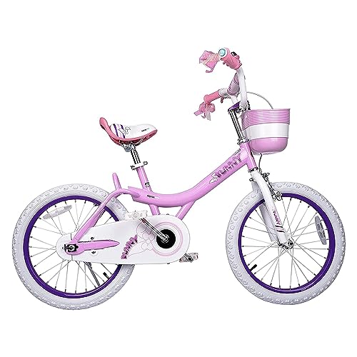 Royalbaby Princess Girls Kids Bike 12 14 16 18 20 Inch Children Bicycle with Basket for Age 3-12 Years