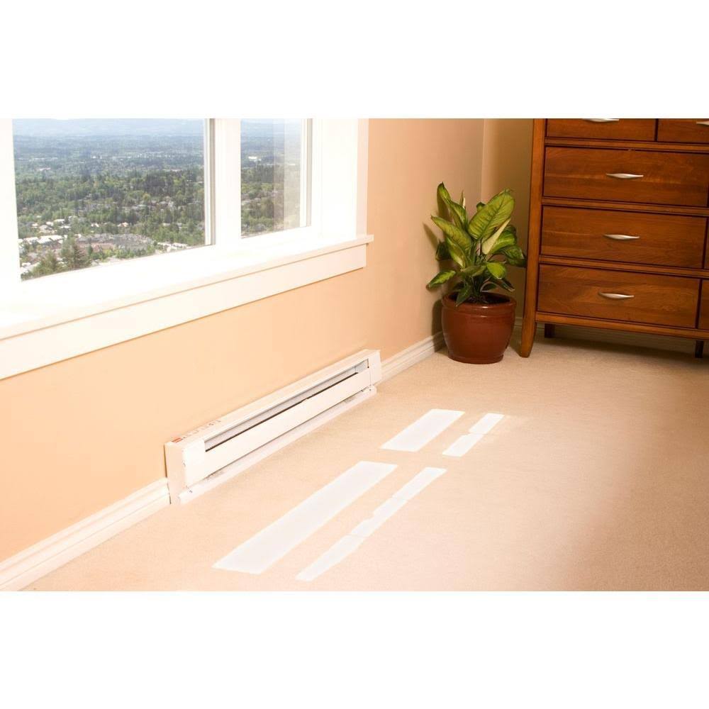 Cadet 8F2025A Baseboard Heater, 8 ft. 2500W 240/208V Electric - Almond