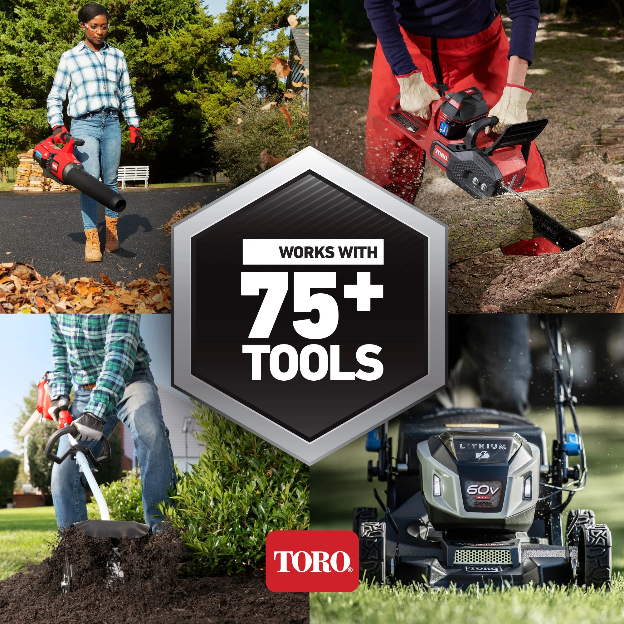 Toro Flex Force 60V 16 Lithium Ion Battery Electric Chainsaw (Tool Only)