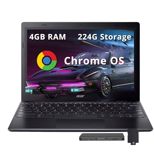 acer Chromebook 315 Laptop, 15.6" HD Display, Intel Celeron N4020(Up to 2.8GHz), 4GB RAM, 64GB eMMC, Intel UHD Graphics, 12.5H Long Battery, WiFi