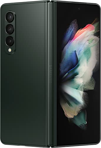 SAMSUNG Galaxy Z Fold 3 5G US Version, 256GB, Phantom Black - Unlocked (Renewed)