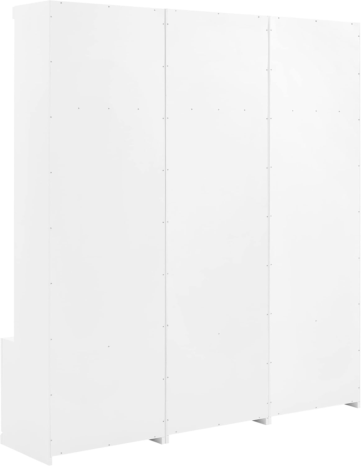Crosley Furniture Harper 3-Piece Entryway Set with 3 Hall Trees, White
