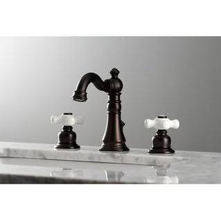 American Classic Widespread Bathroom Faucet (Matte Black), Kingston Brass