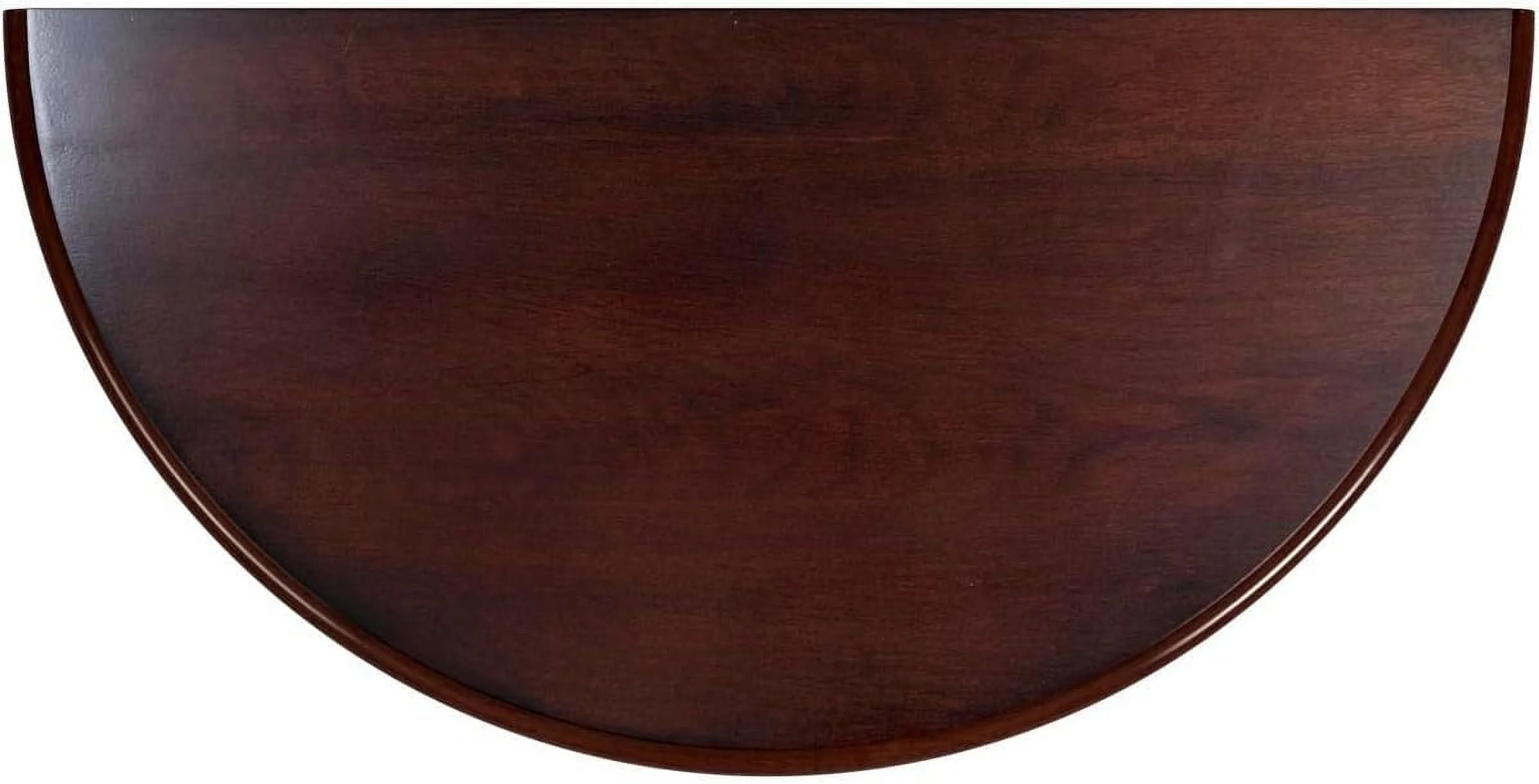 Bellini Demilune Console Table - Cherry Brown