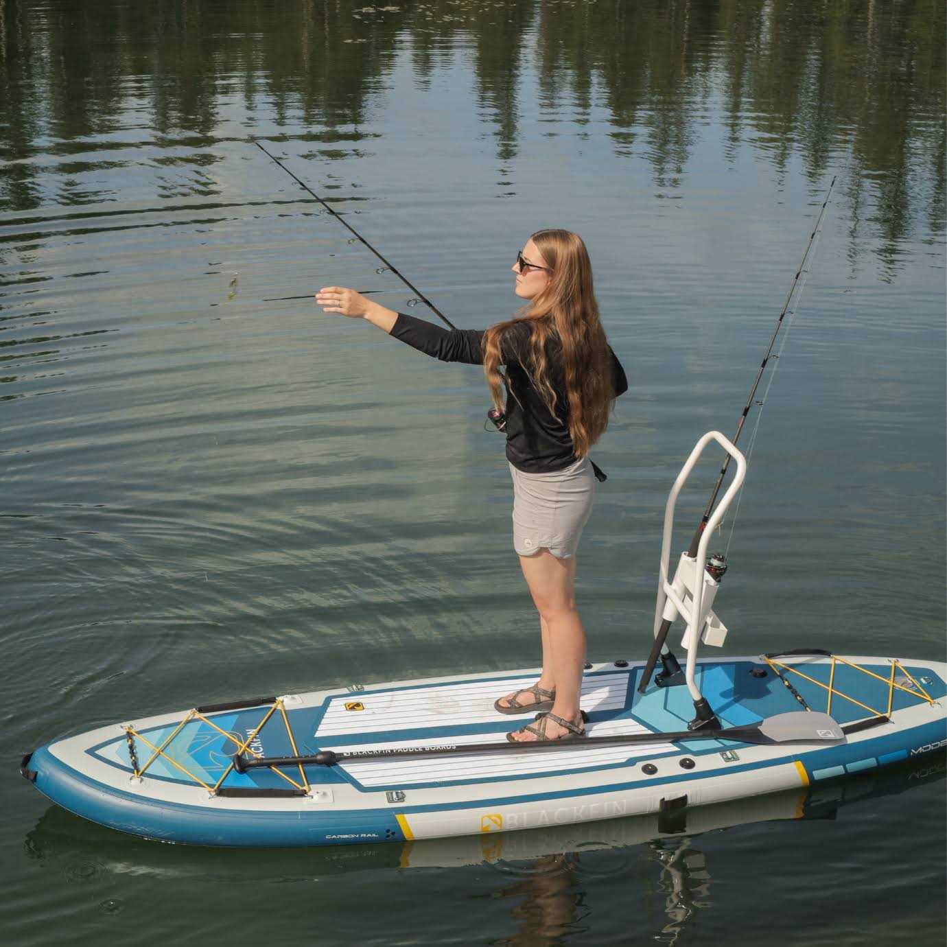 iROCKER Blackfin Model Inflatable Paddle Board - Sports Supplies Online Store