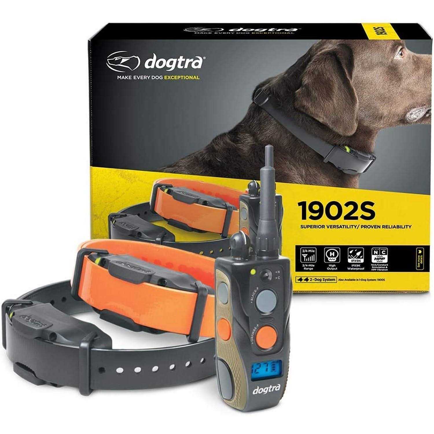 Dogtra 1902S 2 Dog 3/4 Mile Remote Training Collar - Pet Supplies online store
