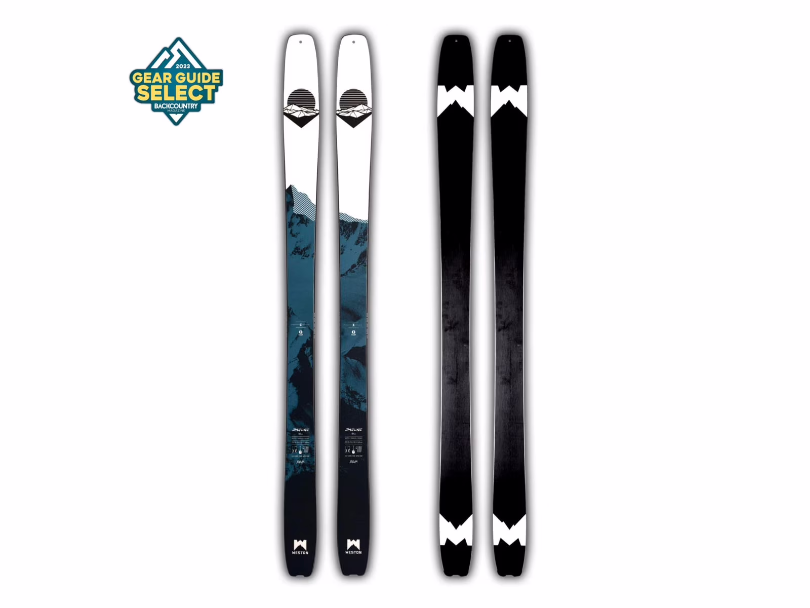 Weston Skyline Carbon Ski, Blue, 160