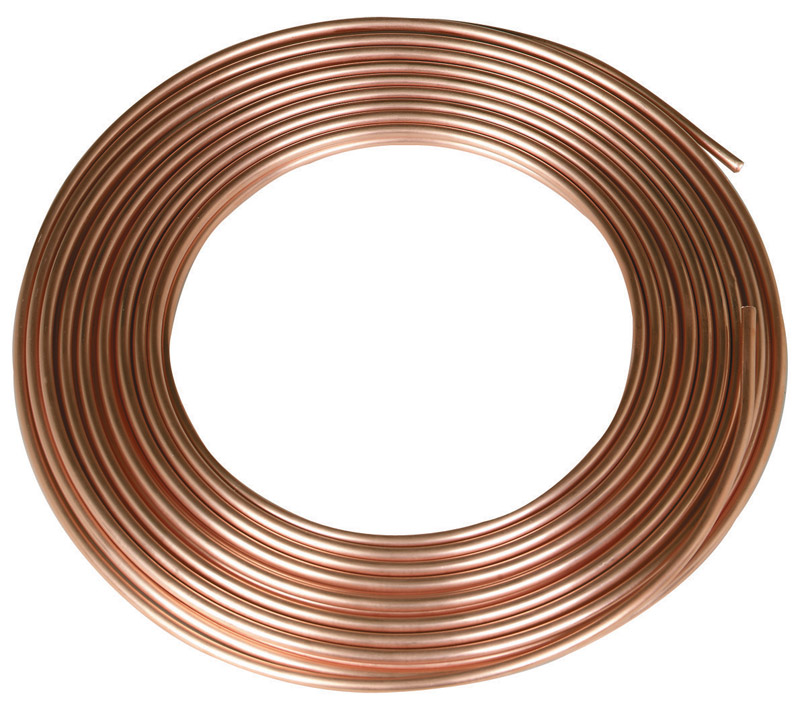 5/8 OD Copper Refrigeration Tubing - 50 Length