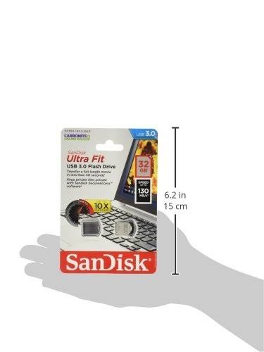 SanDisk Sdcz43-032g-a46 Ultra Fit 32GB USB 3.0 Flash Drive