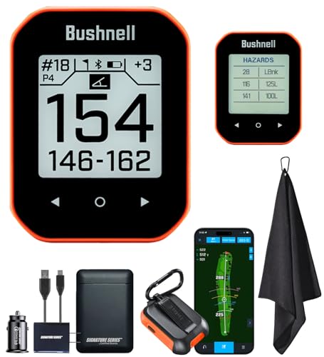 Bushnell Golf Phantom 3 Slope GPS Handlheld (Green) | 38,000+ Courses, Slope Compensation, Hazard Info, Distance Calculator, Scorekeeping