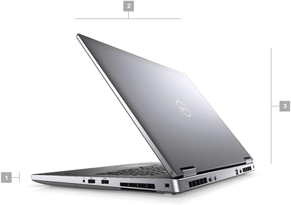 Dell Precision 7000 7740 Workstation Laptop (2019) | 17.3"" FHD | Core i7-2TB SSD Hard Drive - 32GB RAM - RTX 3000 | 6 Cores @ 4.6 GHz Win 11 Home