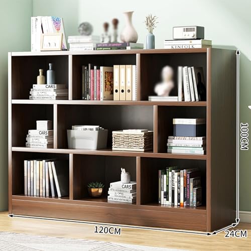 Simple Children's Bookshelf Floor Standing Bookcase Household Storage Cabinet Wall Storage Cabinet Multi Storage Cabinet School Bookcase Sanding